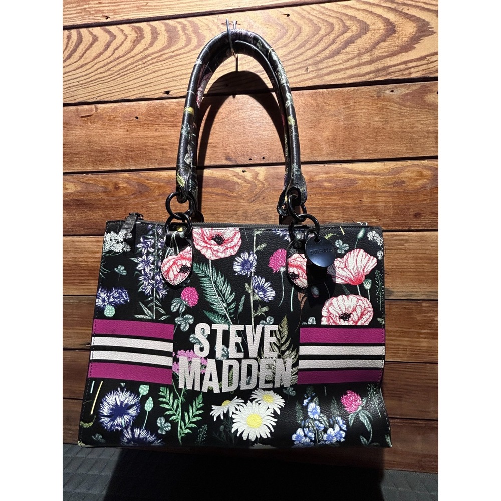 🔥Hot Purse STEVE MADDEN Floral Handbag
